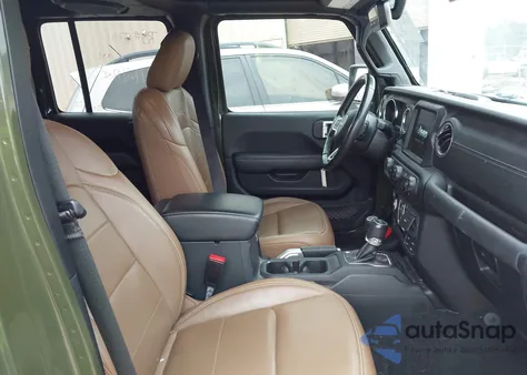 2021 Jeep Wrangler 4Xe Unlimited Sahara 4X4 из США, поврежденный, VIN 1C4JJXP62MW775844